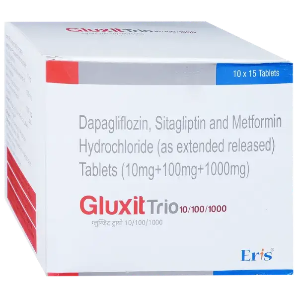 Gluxit Trio 10/100/1000 Tablet ER